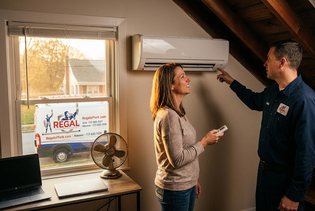 How to Solve the “Hot Second Floor” Problem in Older PA Homes: A Ductless Mini Split
